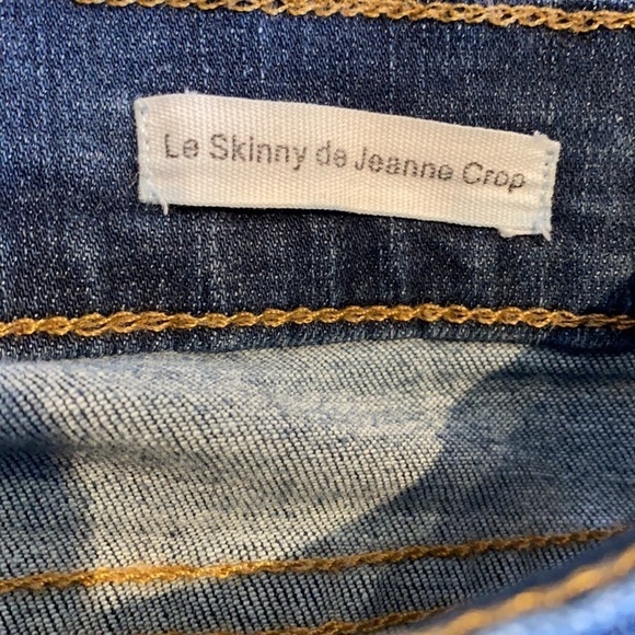 Frame Le Skinny de Jeanne Crop in Lennox wash 26 - Picture 5 of 8